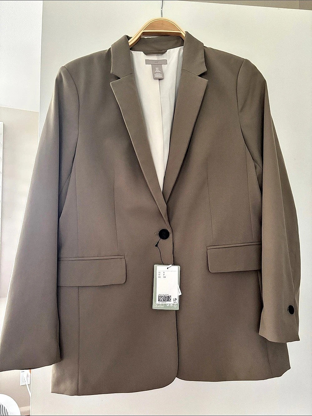 Zara Women'Small Blazer in Brown Size Small NWT
